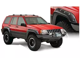 Bushwacker Cut-Out Fender Flares - OE Matte Black