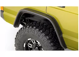 Bushwacker Flat Style Fender Flares - OE Matte Black