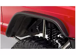 Bushwacker Flat Style Fender Flares - OE Matte Black