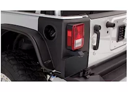 Bushwacker 07-18 wrangler jk 2dr trail armor rear corners