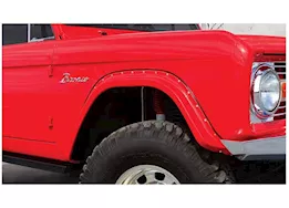 Bushwacker Cut-Out Fender Flares - 2-Piece Front Set