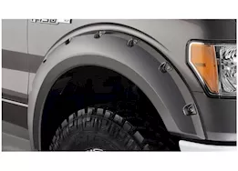 Bushwacker Pocket Style Fender Flares - 2-Piece Front Set