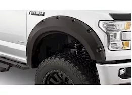 Bushwacker Max Coverage Pocket Style Fender Flares - OE Matte Black