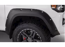 Bushwacker 14-c toyota 4runner pocket style fender flare (not limited) front pair matte bla