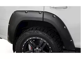 Bushwacker 14-c toyota 4runner pocket style fender flare (not limited) rear pair matte blac