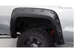 Bushwacker Boss Pocket Style Fender Flares - 2-Piece Rear Set