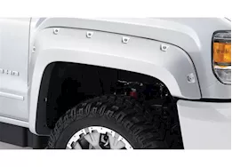 Bushwacker Pocket Style Fender Flares - 2-Piece Front Set