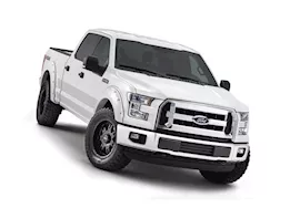 Bushwacker 15-17 f150 pocket style fender flares - oxford white (z1)