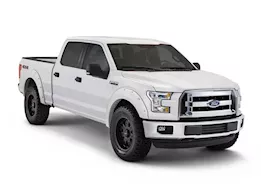 Bushwacker 15-17 f150 pocket style fender flares - oxford white (z1)