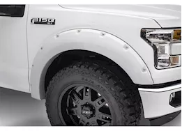 Bushwacker 20-c f250/f350/f450 super duty fender flares pocket style-painted 4pc ox white