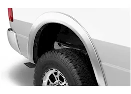 Bushwacker 16-18 ram 2500/3500(19 classic)76.3/98.3in bed dually compatible bright white cc ff oe 4 pc