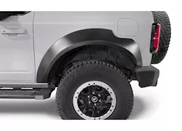 Bushwacker 21-c ford bronco 2 door extend a fender style 4pc fender flare