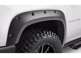 Bushwacker 20-c silverado 2500/3500 hd fender flares forge style 4pc textured