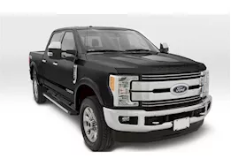 Bushwacker 17-c f250/350/450 super duty fender flares oe style 4pc black