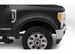 Bushwacker 17-c f250/350/450 super duty fender flares oe style 4pc black