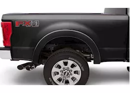 Bushwacker 17-c f250/350/450 super duty fender flares oe style 4pc black