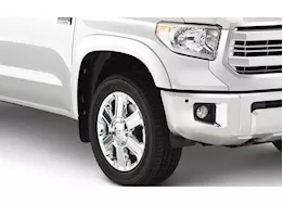 Bushwacker 19-21 tundra 66.7/78.7/97.6in bed must remove factory mudflaps super white ff oe