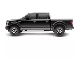 Bushwacker 18-20 f150 pocket style painted fender flares 4pc agate black met smooth finish