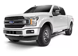 Bushwacker 18-20 f150 pocket style 4pc color fender flares oxford white