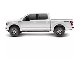 Bushwacker 18-20 f150 pocket style 4pc color fender flares oxford white