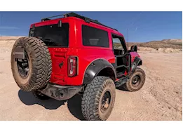 Bushwacker 21-c ford bronco 2 door pocket style 4pc fender flare