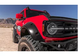 Bushwacker 21-c ford bronco 2 door pocket style 4pc fender flare