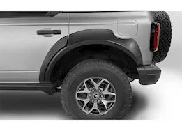 Bushwacker 21-c bronco 4dr fender flare extend-a-fender style 4 piece