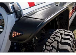 Bushwacker 20-c gladiator launch edition 4pc flat sytle fender flares black