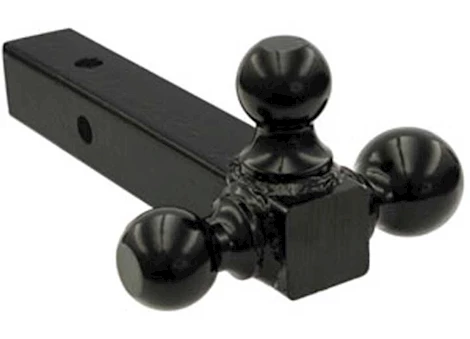 Buyers Products TRI-BALL MOUNTS -SOLID BAR BLACK