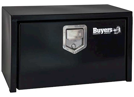 Buyers Products Black Steel Underbody Truck Toolbox with Paddle Latch - 30"Lx18"Wx18"H Main Image