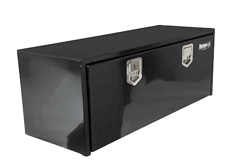 Buyers Products Black Steel Underbody Truck Toolbox with Paddle Latch - 60"Lx18"Wx18"H Main Image