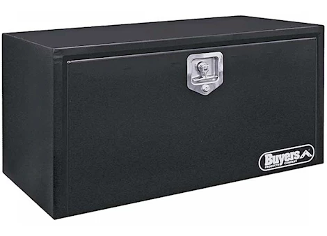 Buyers Products Black Steel Underbody Truck Toolbox with T-Handle Latch - 30"Lx18"Wx18"H Main Image