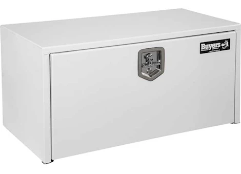 Buyers Products TOOLBOX,18X18X24,SST T-HDL,WHITE POWDER