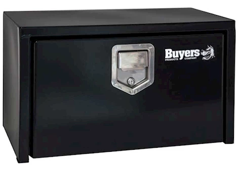 Buyers Products Black Steel Underbody Truck Toolbox with Paddle Latch - Main Image