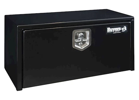 Buyers Products Black steel underbody truck tool box 15x13x30 Main Image