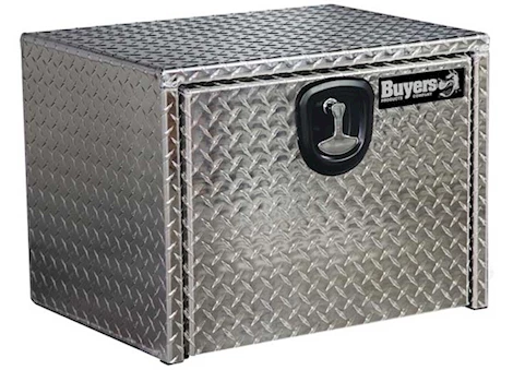 Buyers Products Diamond Tread Aluminum Underbody Truck Box, 24 X 24 X 24