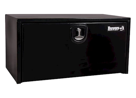 Buyers Products Black Steel Underbody Truck Box With 3-Point Latch, 18 X 18 X 36 Main Image