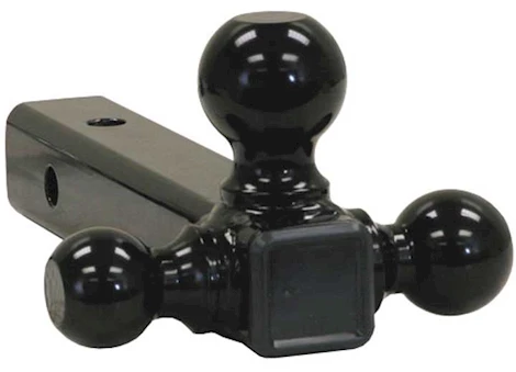 Buyers Products Class 3 Tri-Ball Hitch With Black Towing Balls