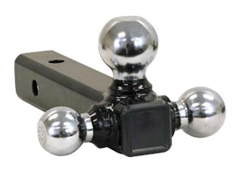 Buyers Products Class 3 Tri-Ball Hitch With Chrome Towing Balls Main Image