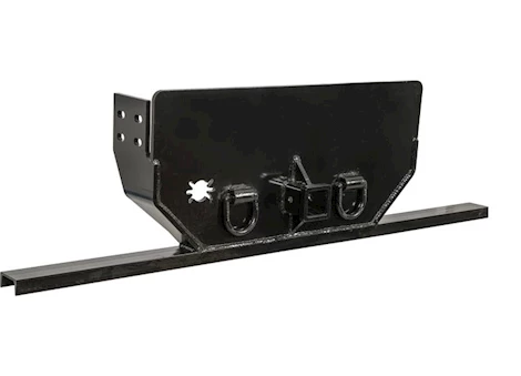 Buyers Products HITCH PLATE WITH 2-1/2IN RECEIVER FOR GMC/CHEVY/INTERNATIONAL 4500-6500 (2019+) - BOTTOM CHANNEL