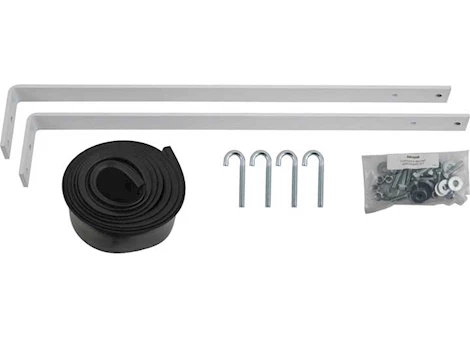 Buyers Products Topsider hardware kit white Main Image