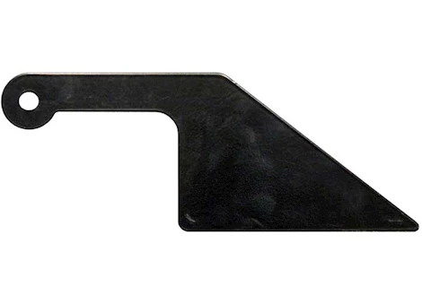 Buyers Products TARP TENSION BOW CATCH PLATE-BLACK POWDER COATED STEEL
