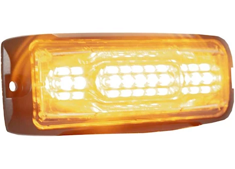 Buyers Products Ultra thin wide angle 5 inch amber led strobe light Main Image