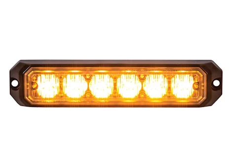 Buyers Products 5 Inch Led Strobe Light, Amber, 10-24 Vdc Main Image