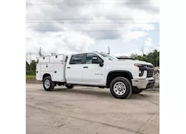 Buyers Products 18x16x72 inch diamond tread aluminum topsider truck box