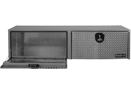 Buyers Products 18x16x72 inch diamond tread aluminum topsider truck box