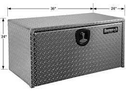 Buyers Products Underbody box 36 x 24 x 24 aluminum