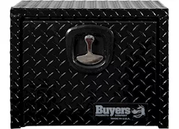 Buyers Products Toolbox,aluminum,14x12x18,blk pdr coat