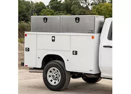 Buyers Products 18x16x72 inch smooth aluminum topsider truck box