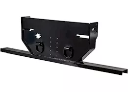 Buyers Products 99-c f350/f450/f550 cab & chassis hitch plate with pintle mount-bottom channel